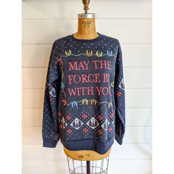 Disney Other - Star Wars May The Force Be With You Sweatshirt